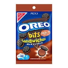 Oreo Bits Chocolate Cookies Japan Import 2.29 oz 10ct Tray