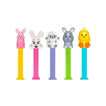 Pez Easter Poly Pack Assorted Mix Candy Dispenser 12 ct