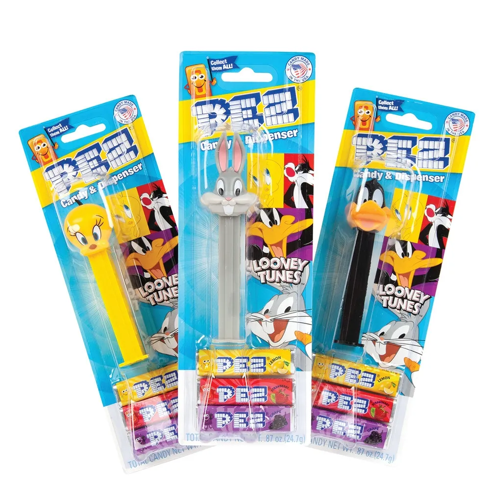 Pez Looney Tunes Bugs Bunny Blister Pack Candy 6ct variant
