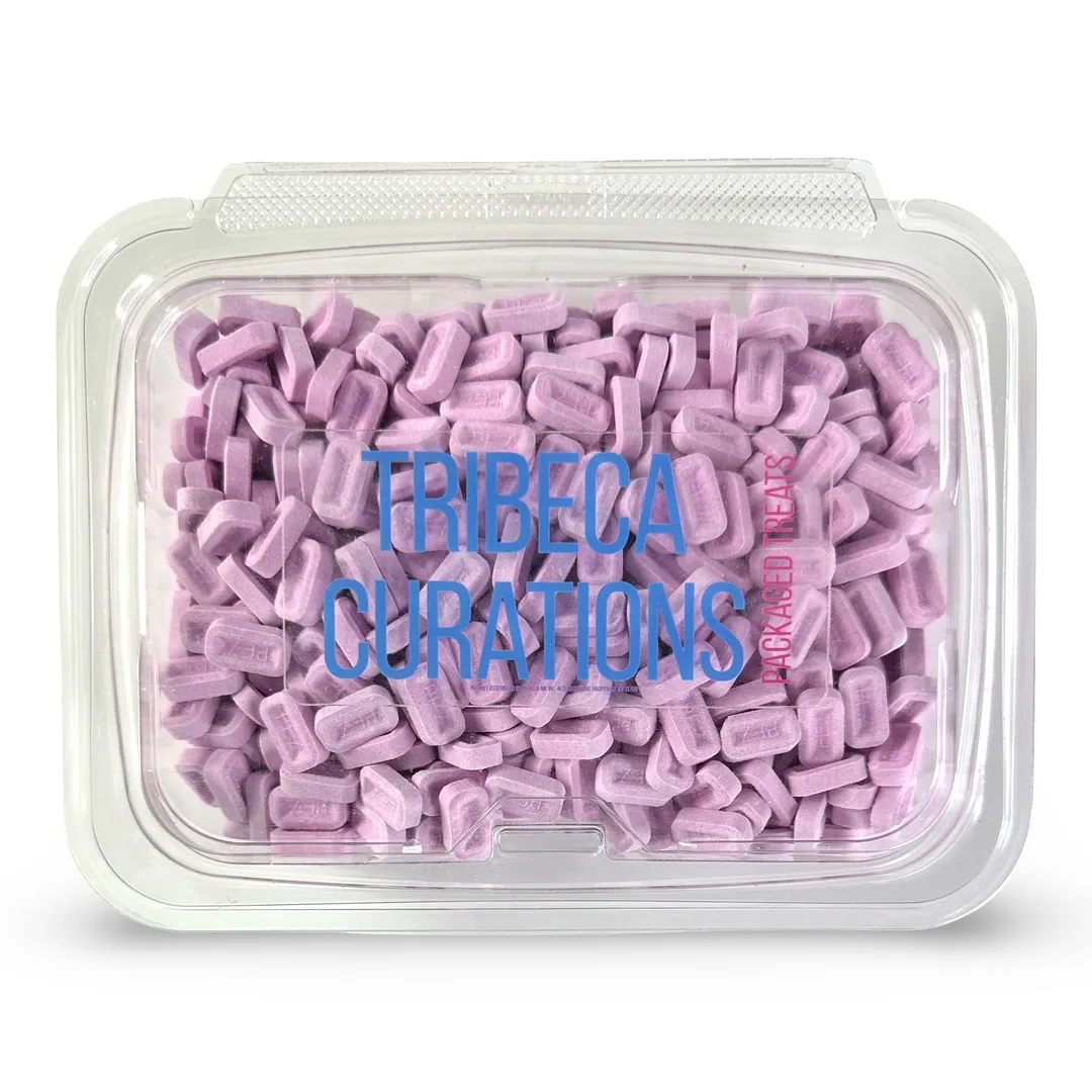 Pez Nostalgic Grape Candy Fruit Tablets Unwrapped 1 Lb Tub