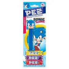 Pez Sonic Blister Pack 12 Count 0.87 Ounce Each Piece Plus Three Refills variant