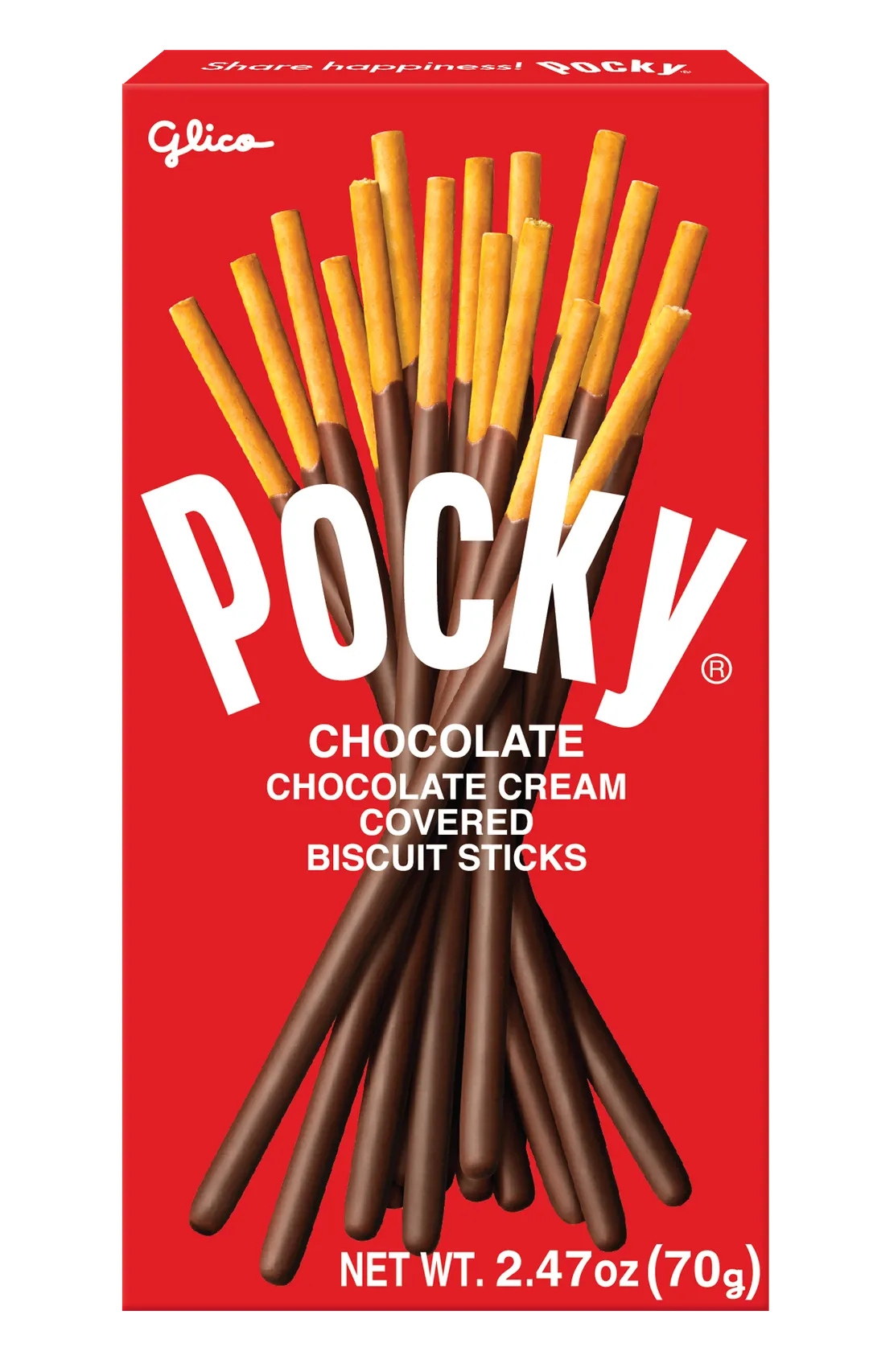Pocky Biscuit Sticks Chocolate Cream 1.47 oz 10 ct