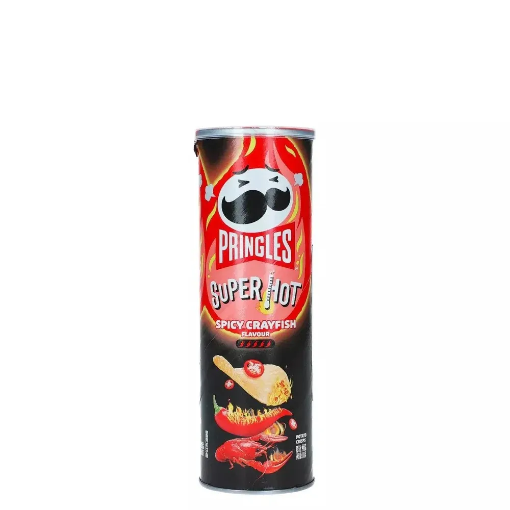 Pringles Import chips Super Hot Spicy Crayfish 3.87oz