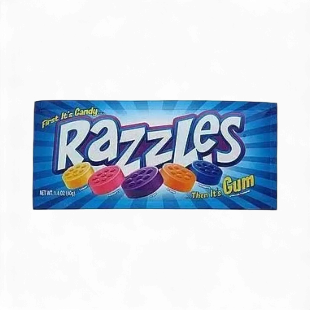 Razzles Mini 600 Count 2 piece pouch 5 Pound Bulk Bag