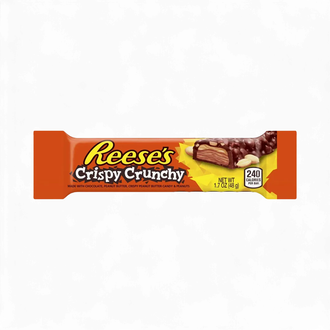 Reeses King Size Crispy Crunchy Bar 18 Count 3.1 Ounce
