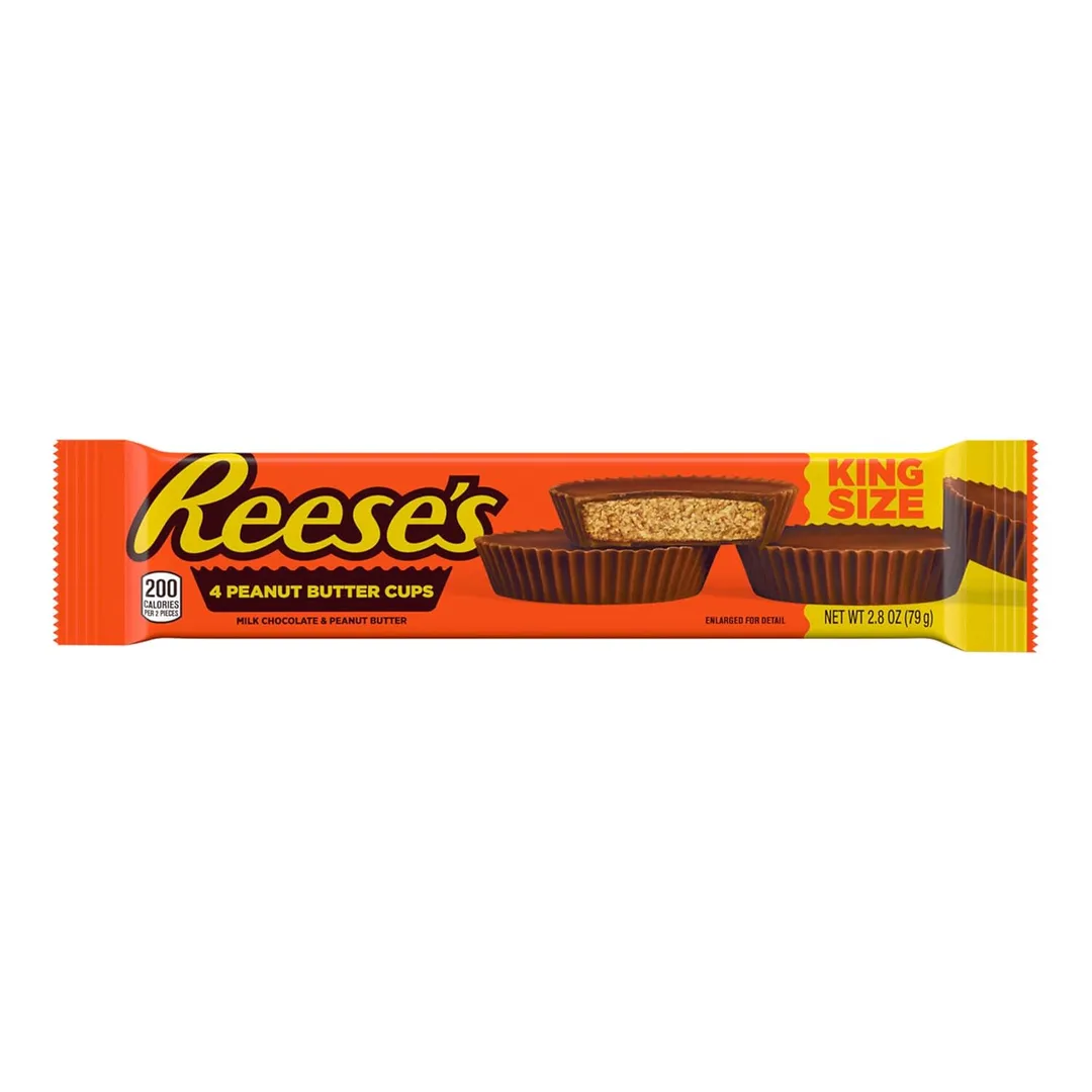 REESE'S Milk Chocolate King Size Peanut Butter Cups 24ct