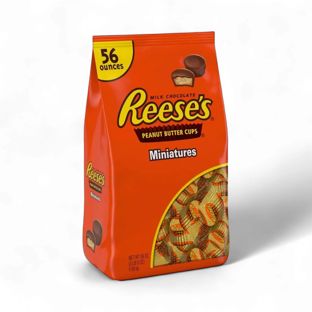 REESES Peanut Butter Cups Miniatures 56 OUNCE BAG