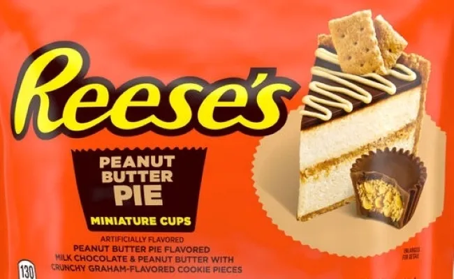 Reese's Peanut Butter Pie Flavor Mini Cups Wrapped 2.4 lb Bulk