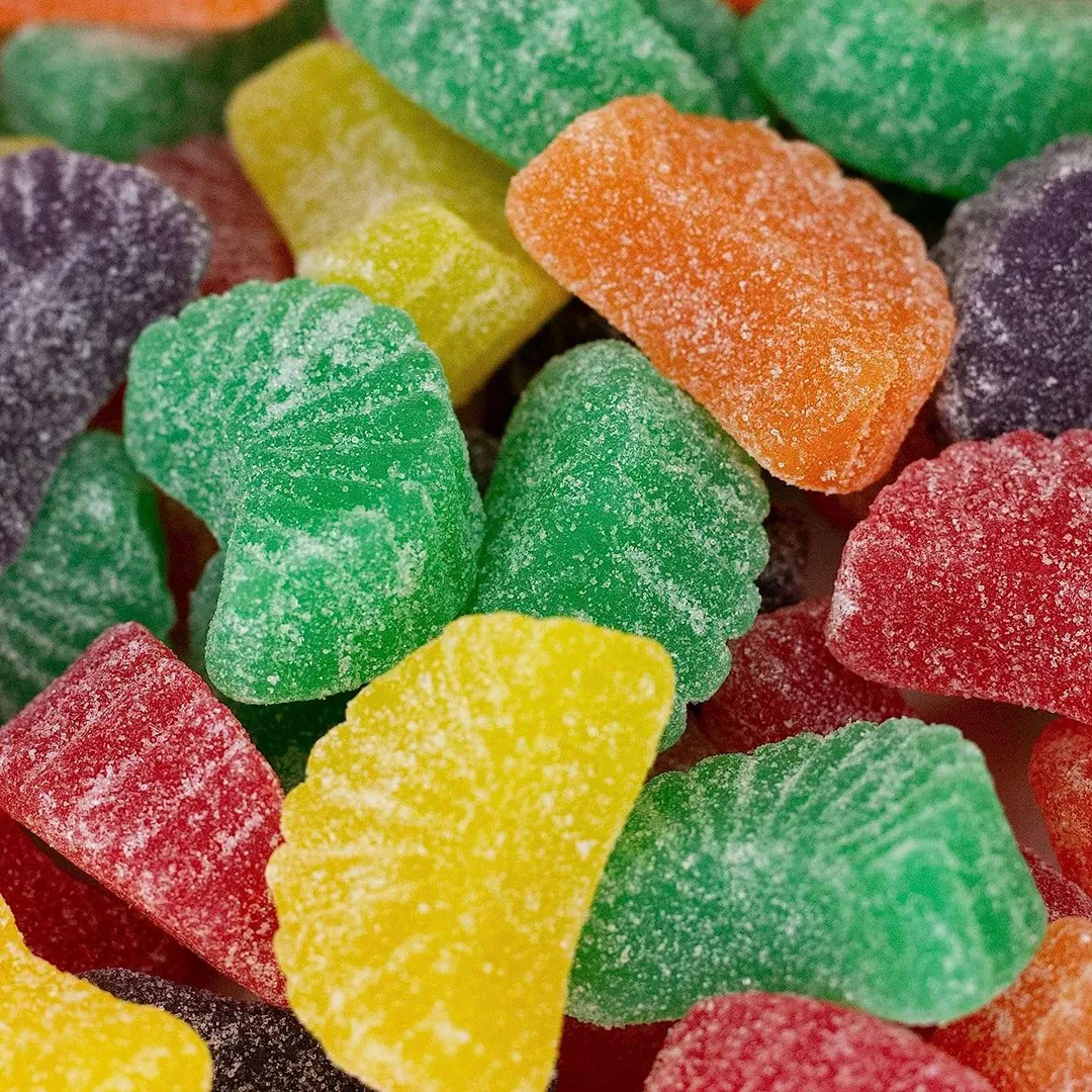 Retro Brazilian Assorted Medley Fruit Slice Candy 5.5 lb