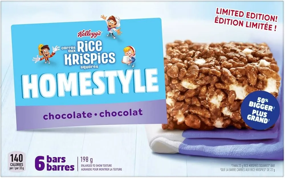 Rice Krispies Treats 10 Ct 1.6 Oz Homestyle Chocolately Chip Bars