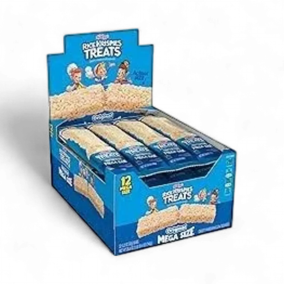 Rice Krispies Treats Original Mega Size 12 Count 2.2 Ounce Bars Tray