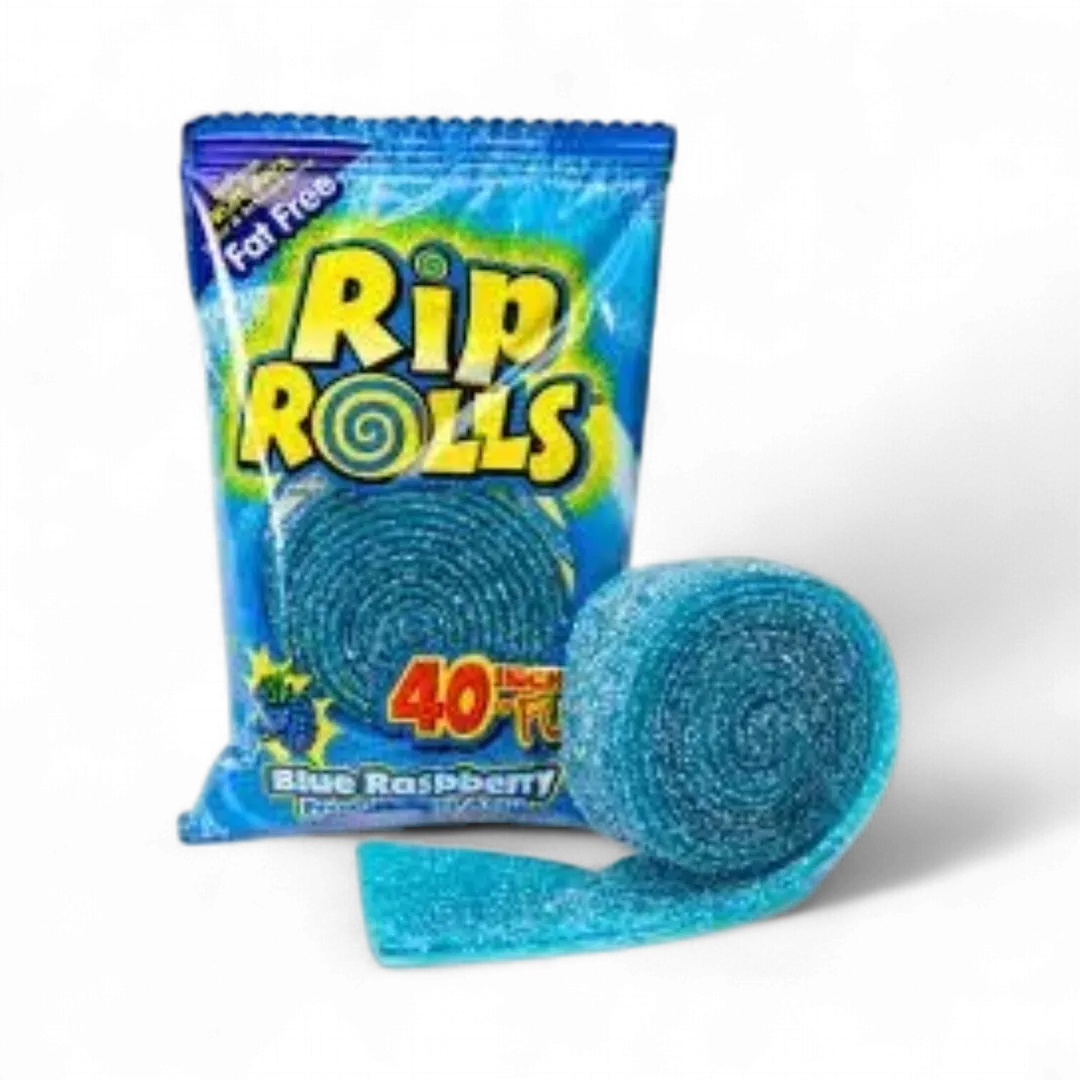 Rip Rolls Blue Raspberry 1.4 oz 24 Count