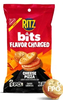Ritz Bitz Pizza Flavor Charged Cracker Sandwiches 3oz 12 ct