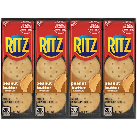 Ritz Peanut Butter Cracker Sandwich 1.35 oz 8ct