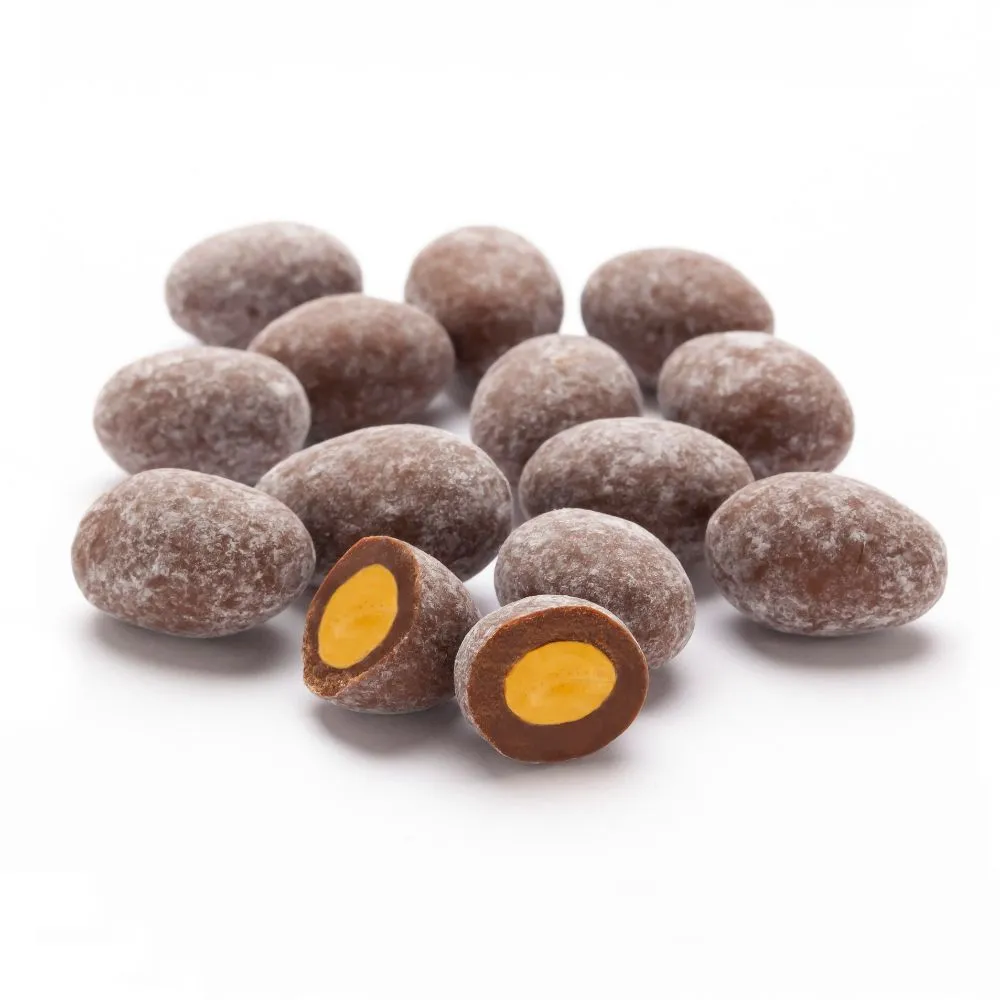 Sconza Gourmet Milk Chocolate Toffee Dusted Almonds 5 lb