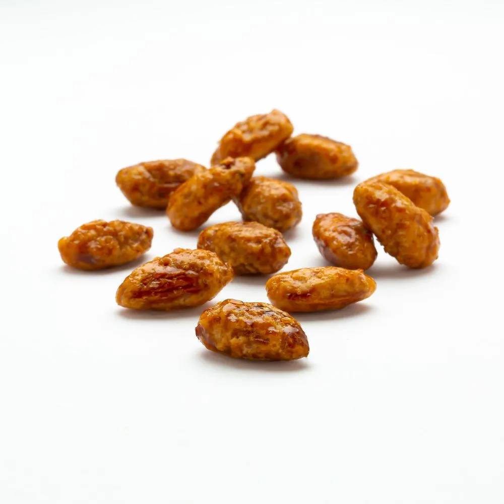 Sconza Maple Syrup Toffee Covered Almonds 6.5 lb