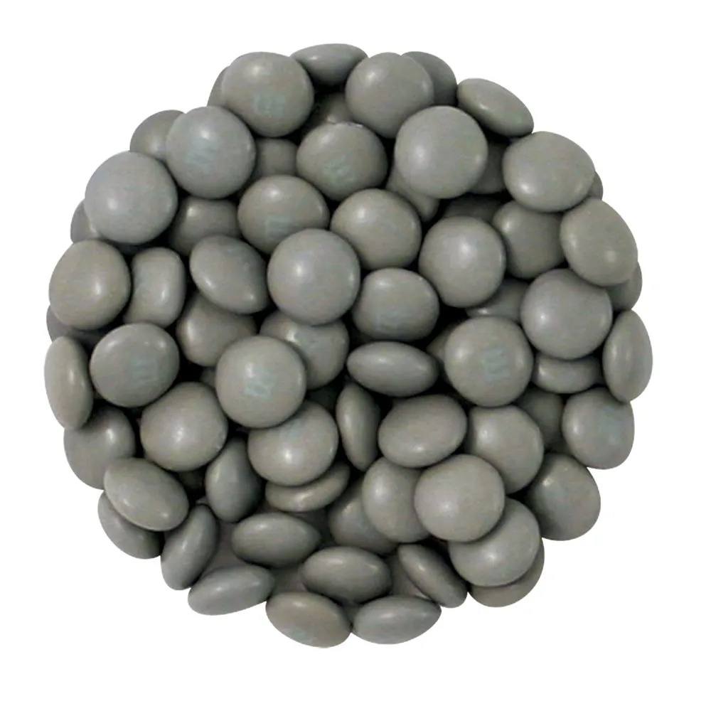 SILVER M&M Colorworks Chocolate Candy 5lb