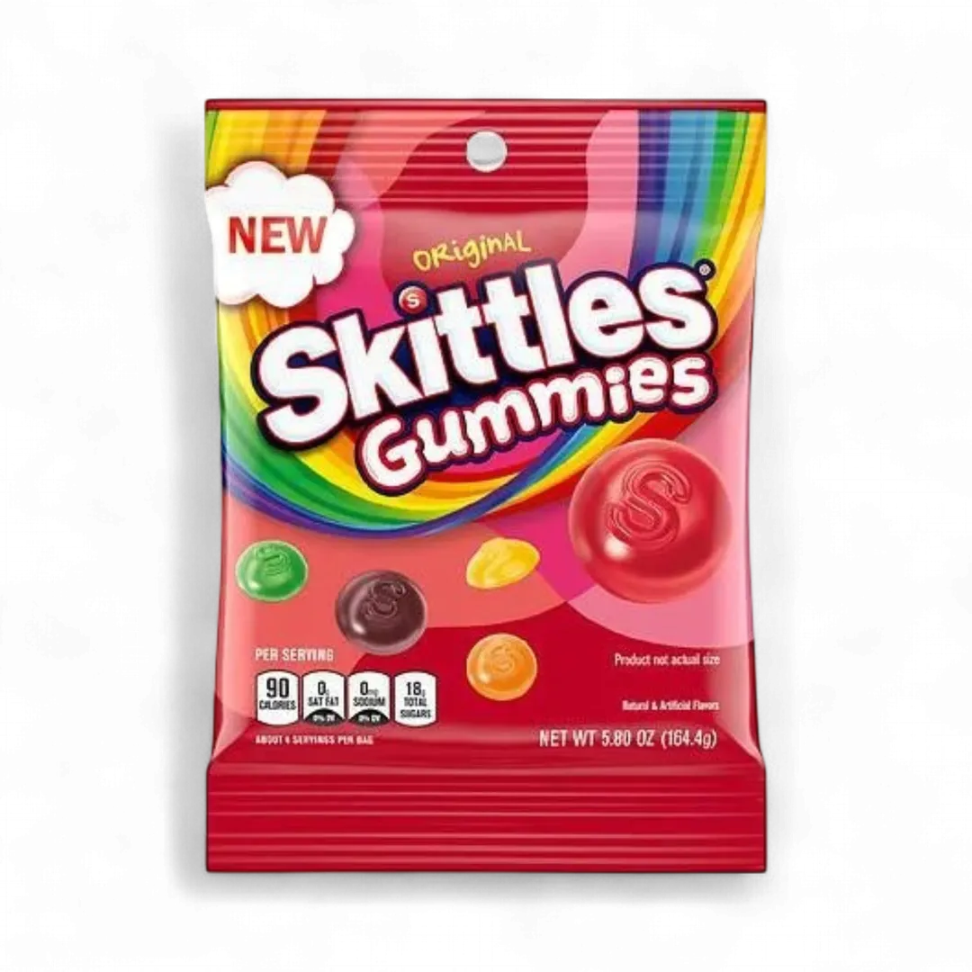 Skittles Original Gummy Candy 12 Count 5.80 Ounce
