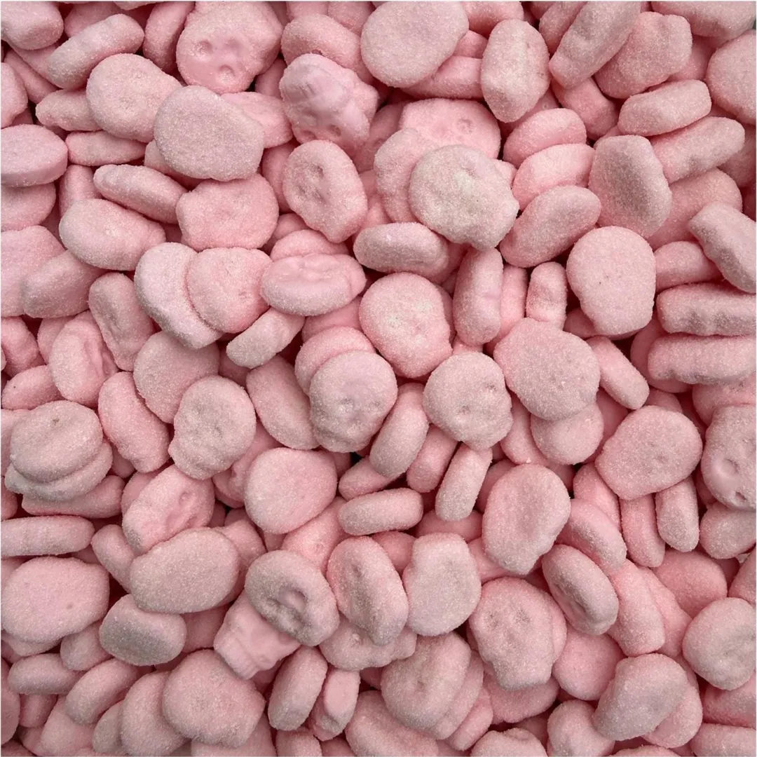 Skummis Swedish Strawberry Mini Foam Skulls 4.4 lb
