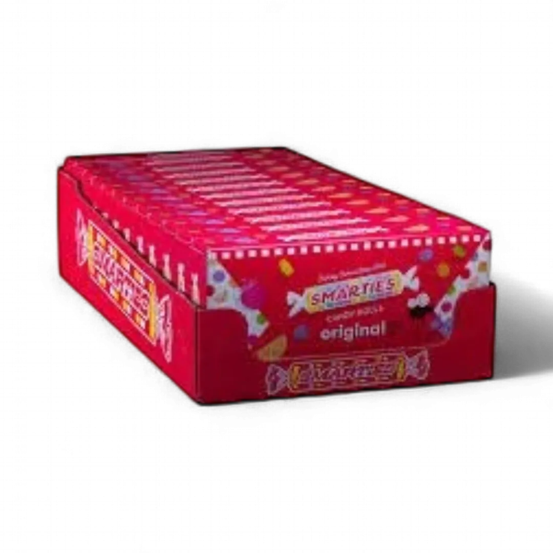 Smarties Candy Rolls Theater Box 12 Count 3.5 Ounce