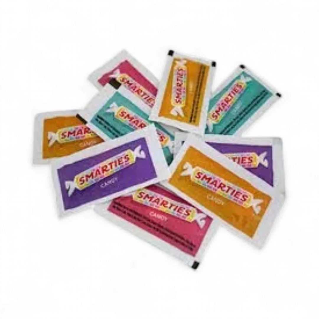 Smarties Pouches 3 Tablets Each 5 Pound Bulk Bag Individually Wrapped