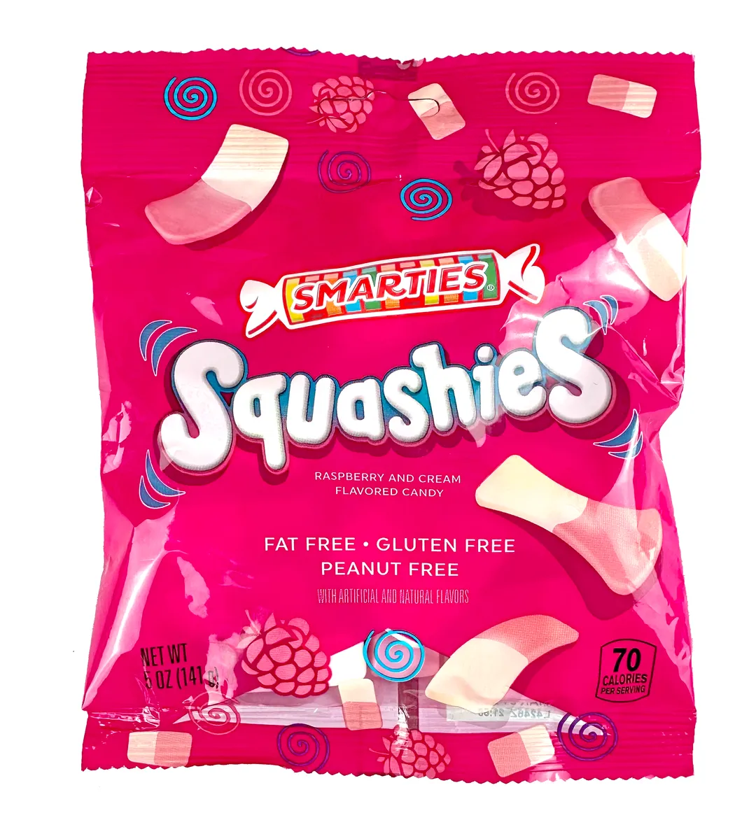 Smarties Squashies Peg Bag 5oz 12 ct Case