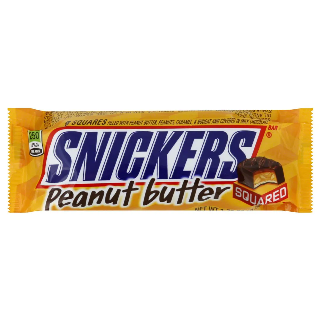 Snickers Peanut Butter Crunchy 1.78 Oz 18 Ct