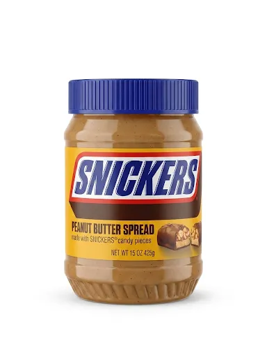 Snickers Peanut Butter Spread Candy Pieces 15 oz