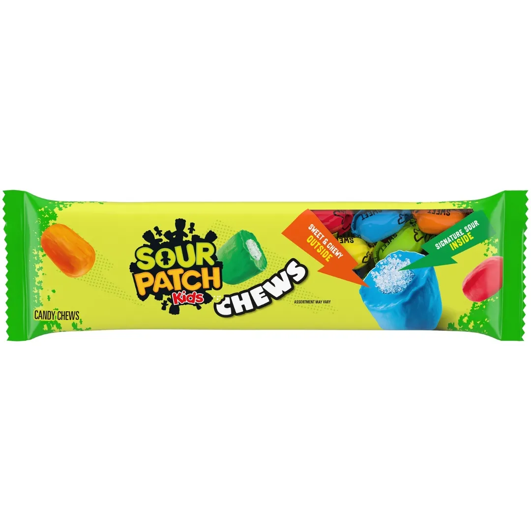 Sour Patch Kids Chews Assorted Candy 1.94oz 18ct