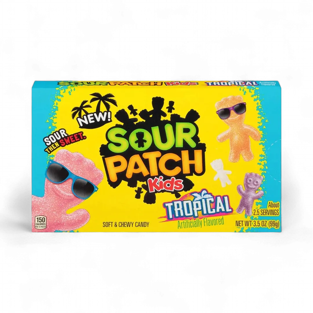Sour Patch Kids Tropical 3.5 ounce 12 count theater box