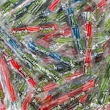 Sour Punch Twists Bulk 2.5 Pound Bag 3 Inch Individually Wrapped