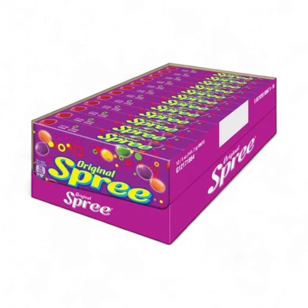 Spree Candy 5 ounce 12 count theater box