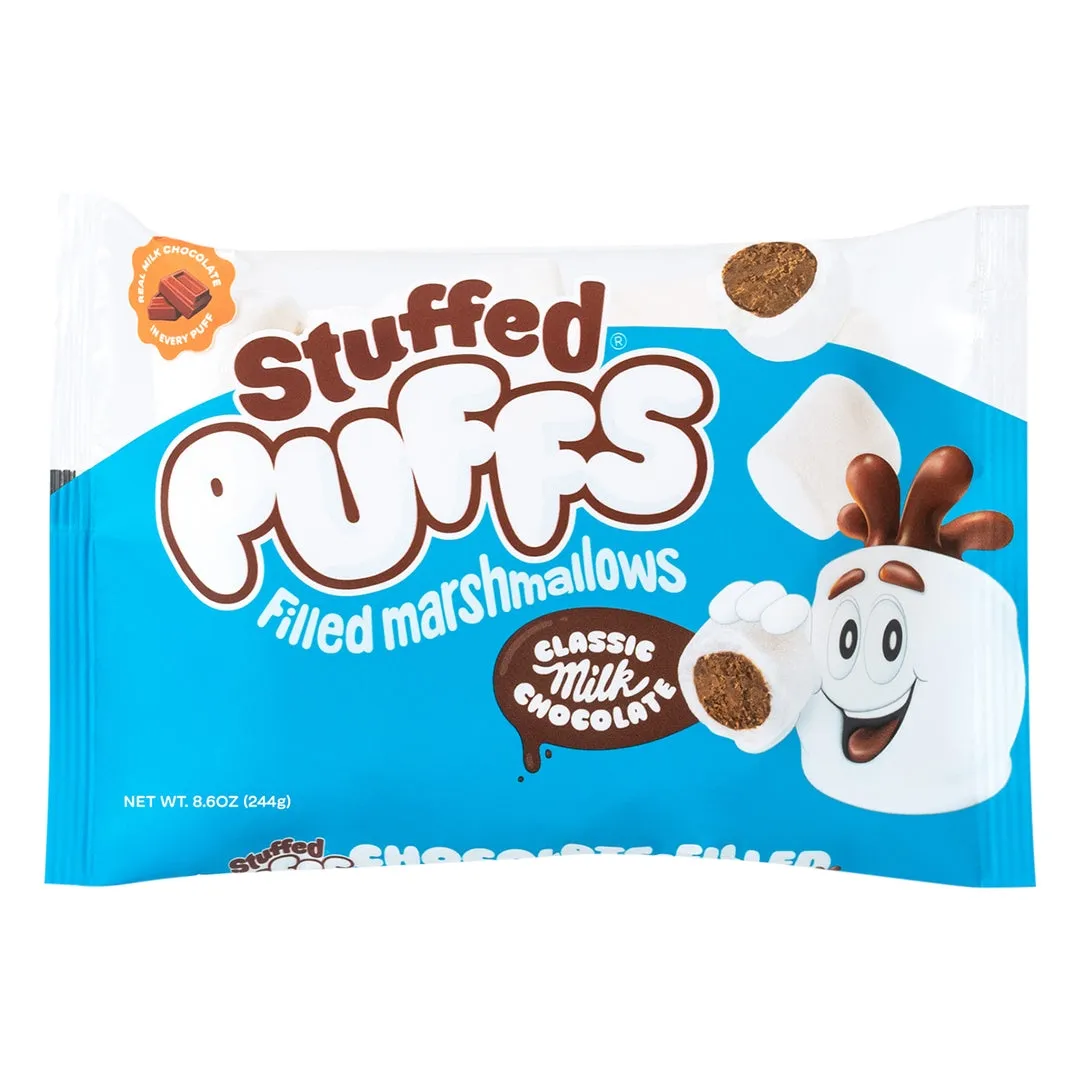 Stuffed Puffs Marshmallow Milk Chocolate Center 8.6 oz 6ct
