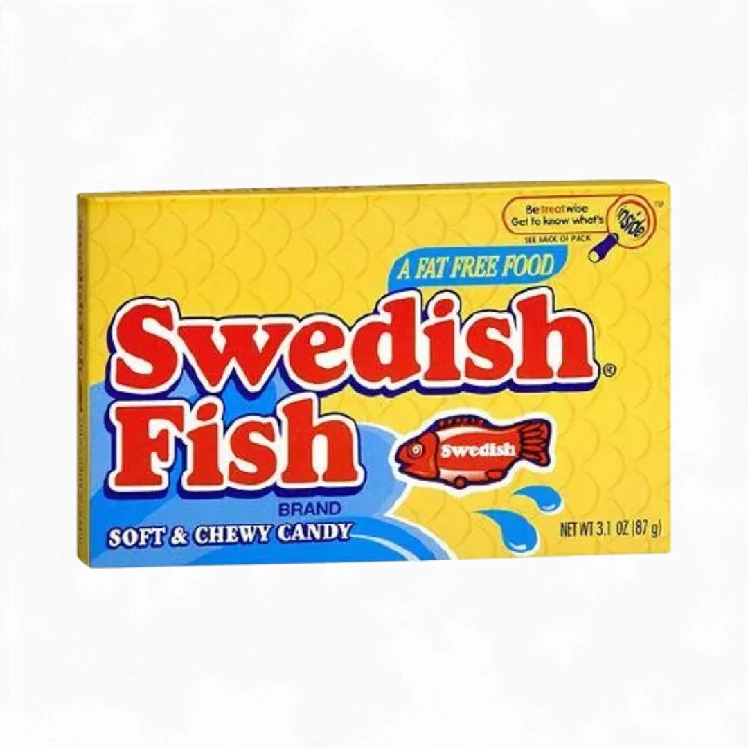 Swedish Fish Red 3.1 ounce 12 count theater box