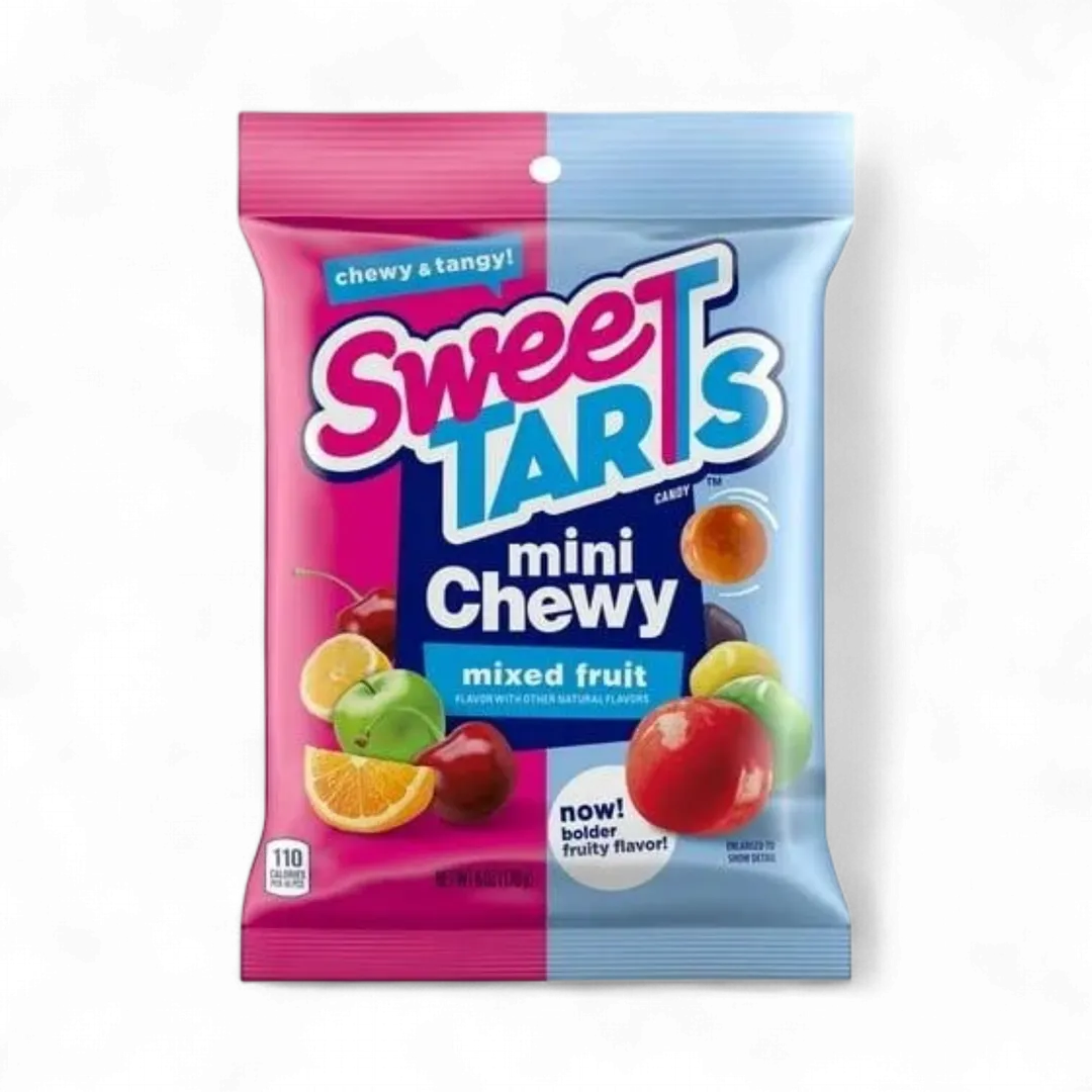 Sweetarts Mini Chewy Mixed Fruit 12 Count 6 Ounce Pack