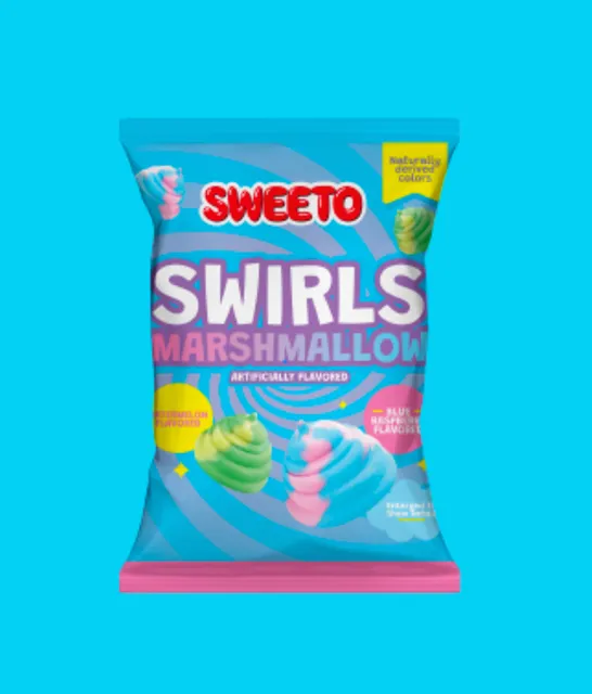 Sweeto Swirls Marshmallow Drops 3.5 oz 12 ct