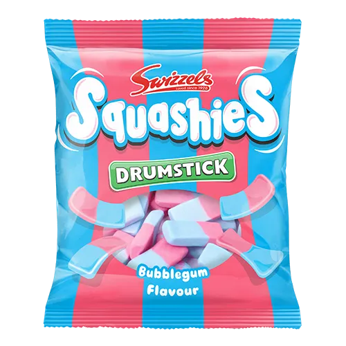 Swizzels Squashies Bubblegum Candy 120g 12 ct