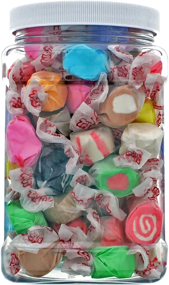 Taffy Town 5 Lb 12 Fun Flavors Wrapped Bulk