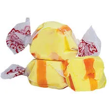 Taffy Town Banana 2.5 Pound Bag Individually Wrapped Bulk