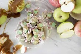 Taffy Town Caramel Apple 2.5 Pound Bag Individually Wrapped Bulk