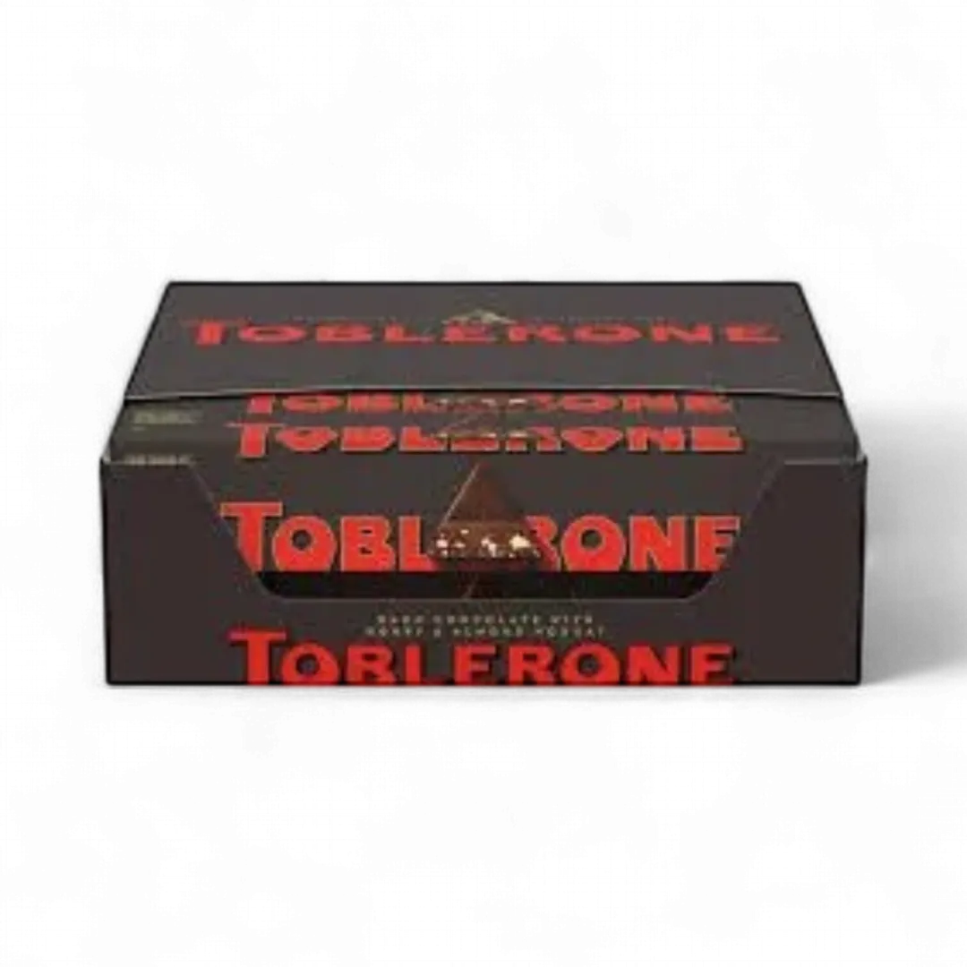 Toblerone Dark 20 Count 3.52 Ounce Tray