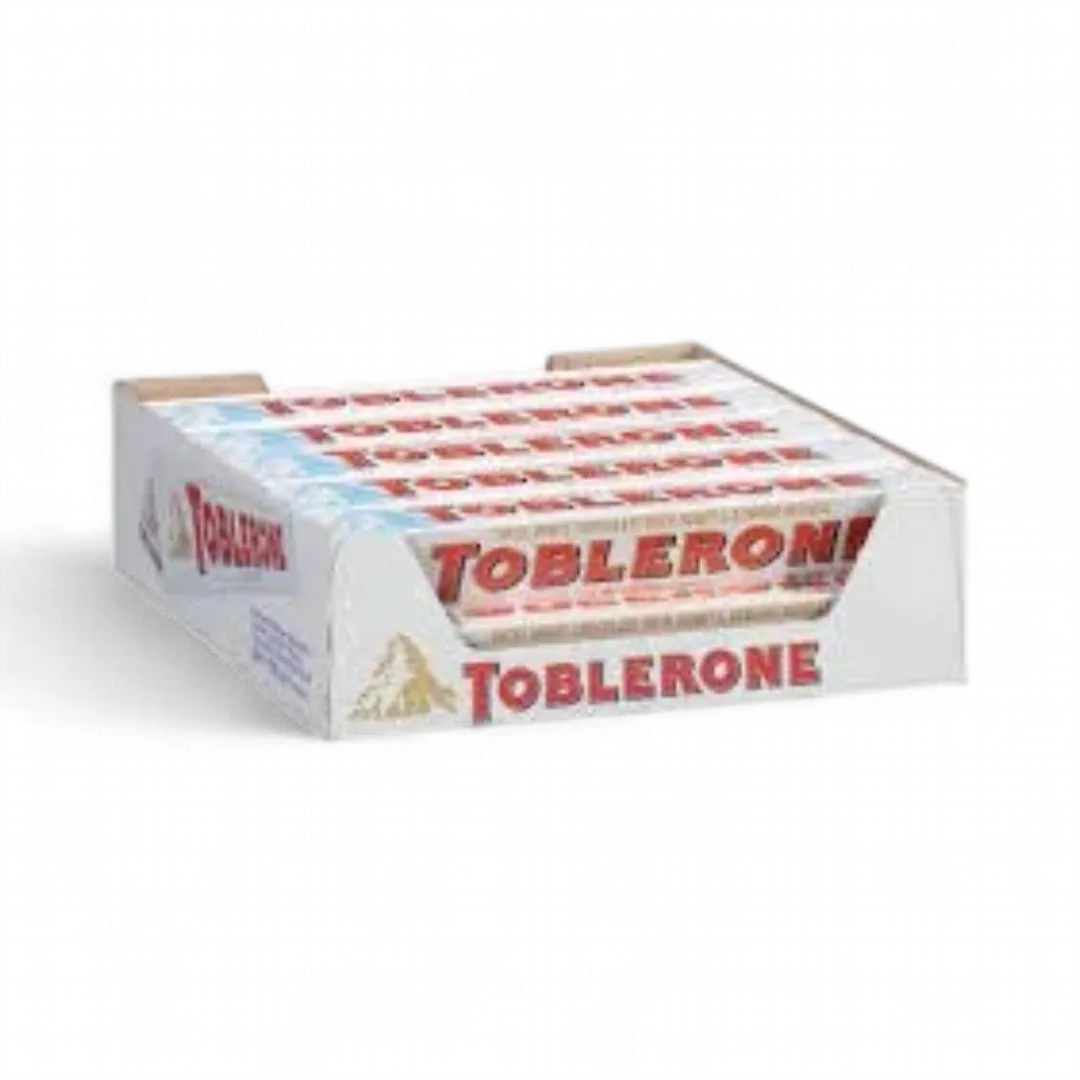 Toblerone White 20 Count 3.52 Ounce Tray