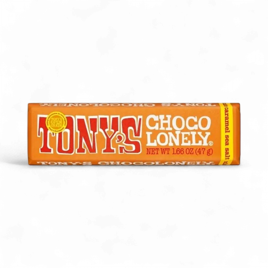 Tony's chocolonely Chocolate Caramel Sea Salt 20 Ct 1.66 Oz Tray