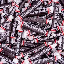 Tootsie Roll 3 Inch Long 5 Pound Bag Pieces Bulk Individually Wrapped Bulk 226 Pieces