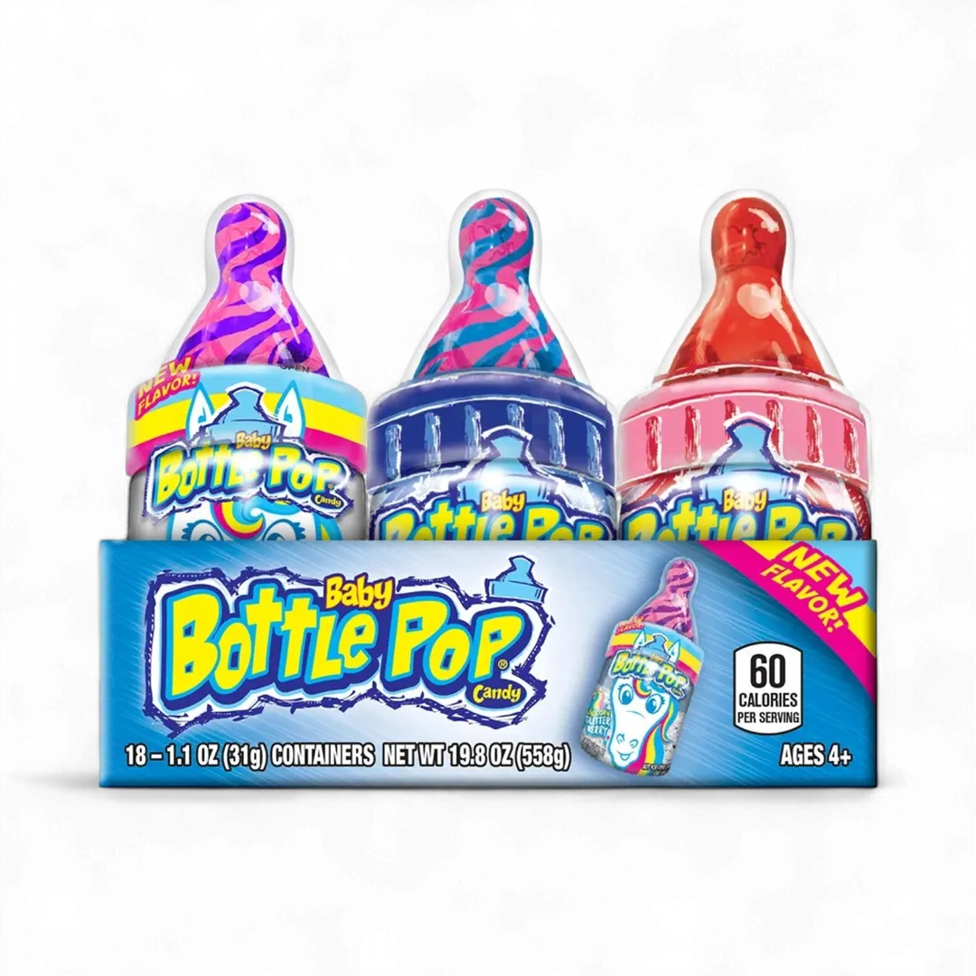 Topps Baby Bottle Pop 18 count tray