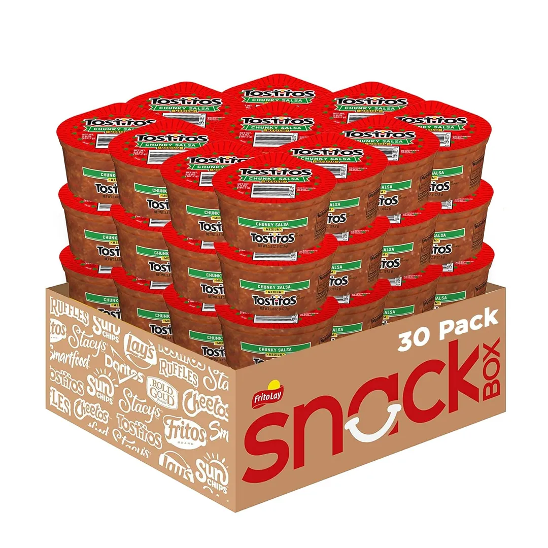 Tostitos Salsa To Go Cup Medium Chunky 3.8 oz 30ct case