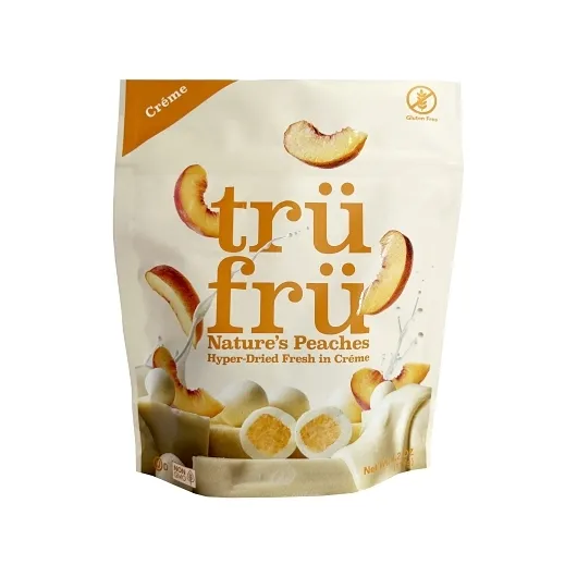 Tru Fru Hyper-Dried Peaches White Chocolate 4.2 oz 6 ct