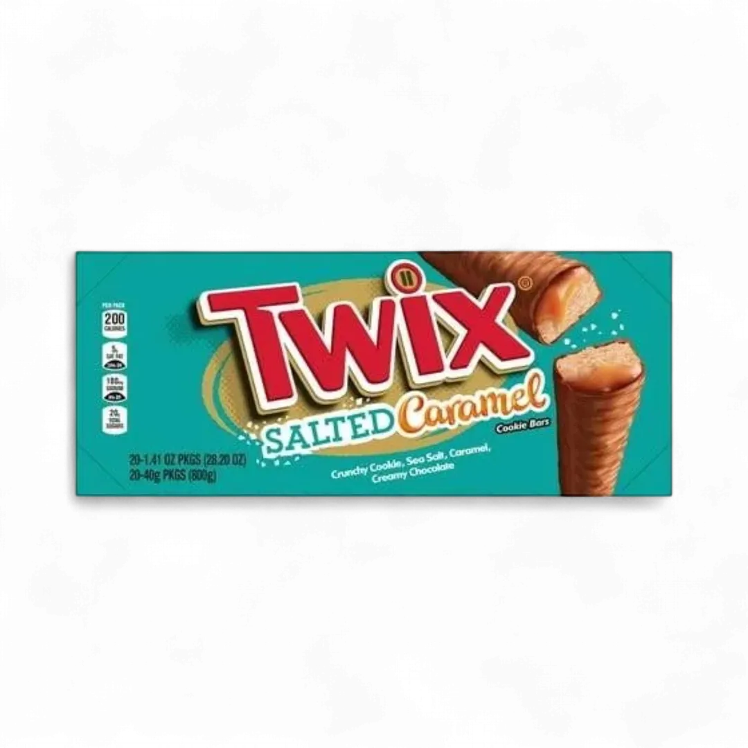 Twix Salted Caramel Single 1.41 ounce 20 count