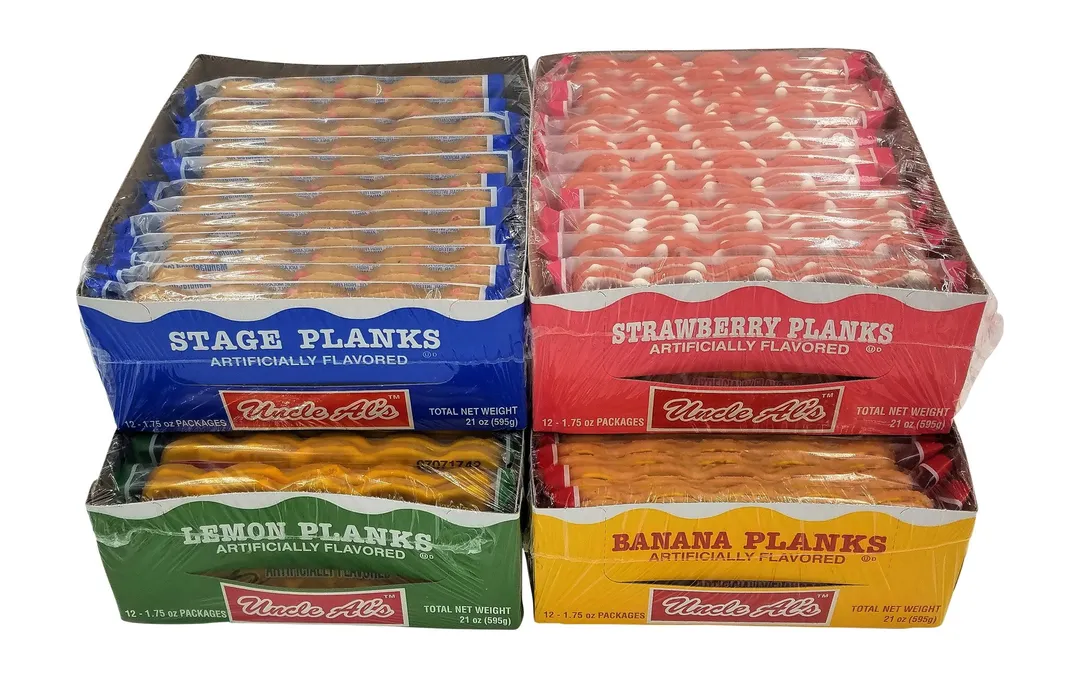 Uncle Als Stage Planks Bulk Variety Pack 4 Flavor variant
