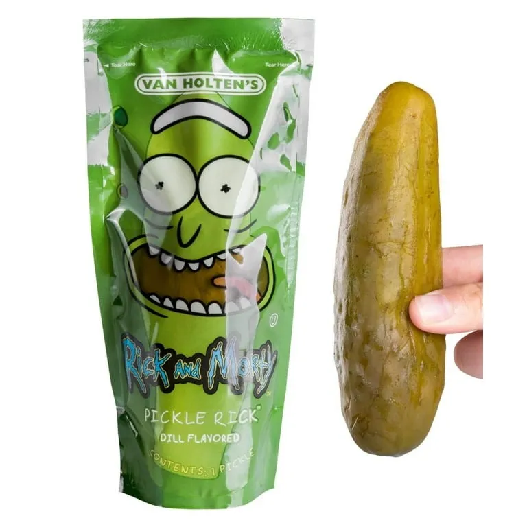 Van Holten's Dill Pickle Pouch Rick & Morty 7 oz